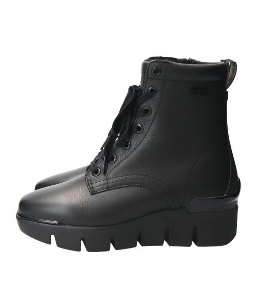 INTER-CHAUSSURES / インター ショシュール レインシューズ | 【bussola】晴雨兼用レースアップレザーショートブーツ | 詳細2