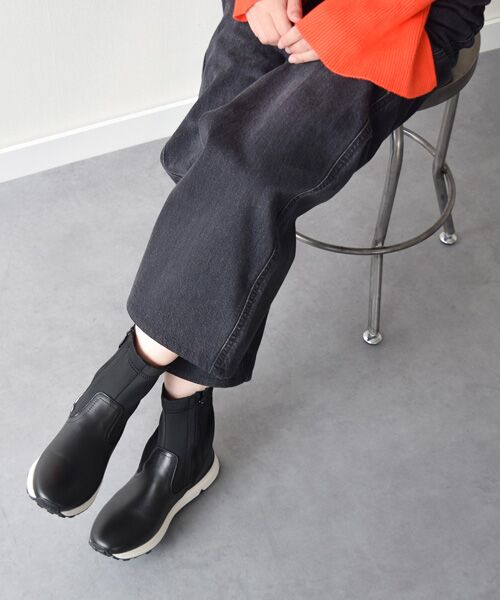 INTER-CHAUSSURES / インター ショシュール レインシューズ | 【bussola】晴雨兼用スニーカーショートブーツ | 詳細9