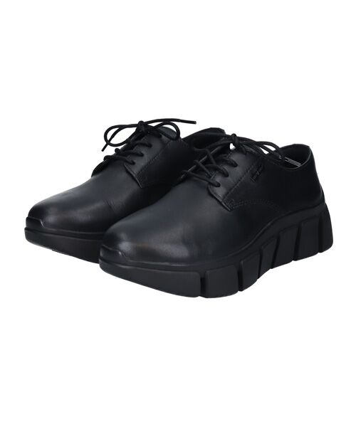 INTER-CHAUSSURES / インター ショシュール レインシューズ | 【bussola】晴雨兼用厚底ダービーシューズ | 詳細1