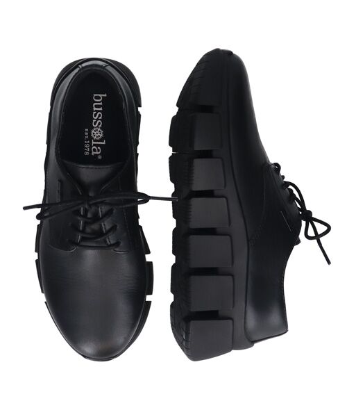 INTER-CHAUSSURES / インター ショシュール レインシューズ | 【bussola】晴雨兼用厚底ダービーシューズ | 詳細6