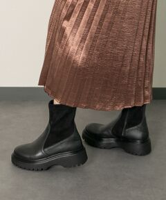 INTER-CHAUSSURES / インター ショシュール レインシューズ | 【bussola】晴雨兼用ストレッチショートブーツ