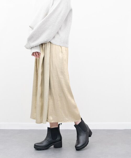 INTER-CHAUSSURES / インター ショシュール レインシューズ | 【bussola】晴雨兼用アイスグリップソールレザーブーツ | 詳細12