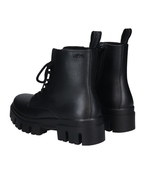 INTER-CHAUSSURES / インター ショシュール レインシューズ | 【bussola】晴雨兼用厚底レースアップショートブーツ | 詳細2