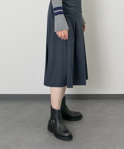 INTER-CHAUSSURES / インター ショシュール レインシューズ | 【bussola】晴雨兼用アイスグリップベルテッドブーツ | 詳細11