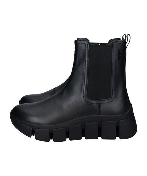 INTER-CHAUSSURES / インター ショシュール レインシューズ | 【bussola】晴雨兼用厚底インサイドジップショートブーツ | 詳細2