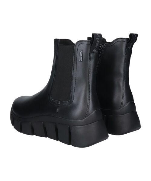 INTER-CHAUSSURES / インター ショシュール レインシューズ | 【bussola】晴雨兼用厚底インサイドジップショートブーツ | 詳細3