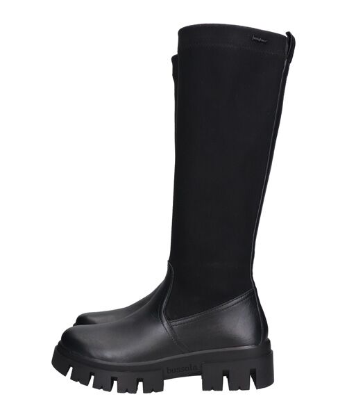 INTER-CHAUSSURES / インター ショシュール レインシューズ | 【bussola】晴雨兼用素材コンビロングブーツ | 詳細2