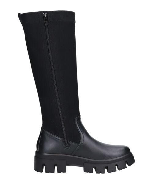 INTER-CHAUSSURES / インター ショシュール レインシューズ | 【bussola】晴雨兼用素材コンビロングブーツ | 詳細5