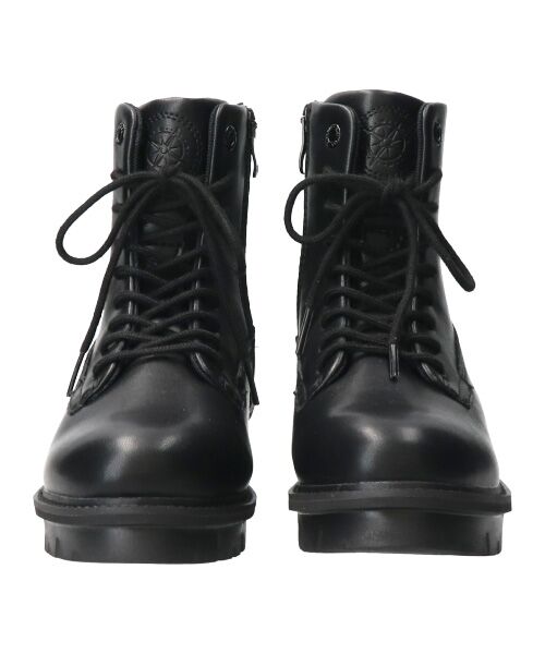 INTER-CHAUSSURES / インター ショシュール ブーツ（ショート丈） | 【bussola】撥水厚底レースアップショートブーツ | 詳細1