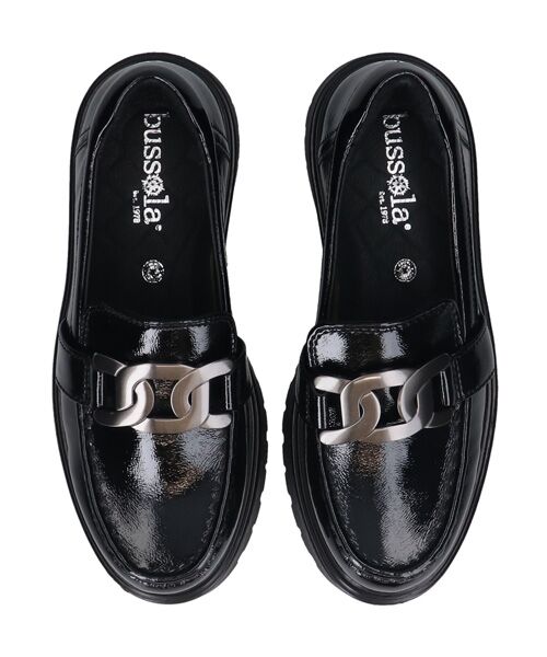 INTER-CHAUSSURES / インター ショシュール ビジネス・ドレスシューズ | 【bussola】撥水ボリュームソールローファー | 詳細14