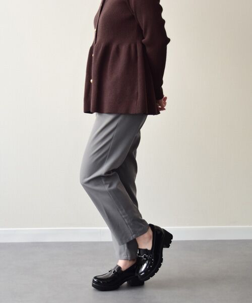 INTER-CHAUSSURES / インター ショシュール ビジネス・ドレスシューズ | 【bussola】撥水ヒールアップビットローファー | 詳細10