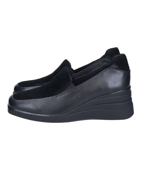 INTER-CHAUSSURES / インター ショシュール ビジネス・ドレスシューズ | 【bussola】撥水ウェッジヒールシューズ | 詳細2