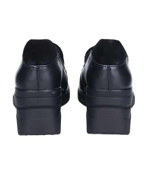 INTER-CHAUSSURES / インター ショシュール ビジネス・ドレスシューズ | 【bussola】撥水ウェッジヒールシューズ | 詳細4