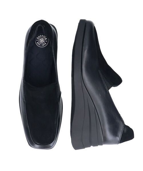 INTER-CHAUSSURES / インター ショシュール ビジネス・ドレスシューズ | 【bussola】撥水ウェッジヒールシューズ | 詳細6