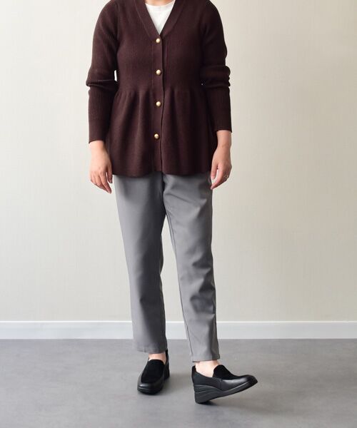 INTER-CHAUSSURES / インター ショシュール ビジネス・ドレスシューズ | 【bussola】撥水ウェッジヒールシューズ | 詳細9