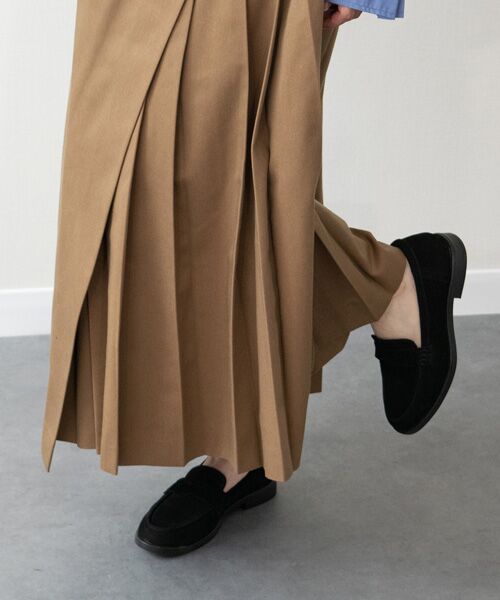 INTER-CHAUSSURES / インター ショシュール ビジネス・ドレスシューズ | 【bussola】撥水フラットローファー | 詳細8