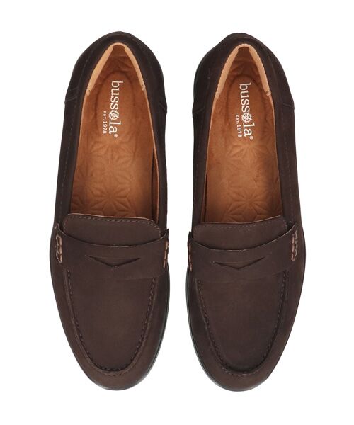 INTER-CHAUSSURES / インター ショシュール ビジネス・ドレスシューズ | 【bussola】撥水フラットローファー | 詳細16