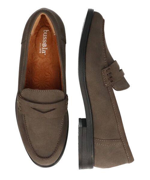 INTER-CHAUSSURES / インター ショシュール ビジネス・ドレスシューズ | 【bussola】撥水フラットローファー | 詳細26