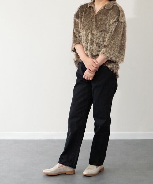 INTER-CHAUSSURES / インター ショシュール ビジネス・ドレスシューズ | 【bussola】撥水フラットスリッポンシューズ | 詳細18