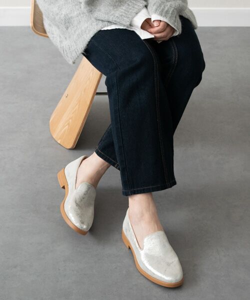 INTER-CHAUSSURES / インター ショシュール ビジネス・ドレスシューズ | 【bussola】撥水フラットスリッポンシューズ | 詳細26