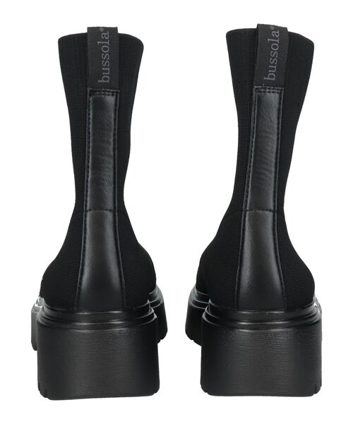 INTER-CHAUSSURES / インター ショシュール ブーツ（ショート丈） | 【bussola】ボリュームソールニットショートブーツ | 詳細4