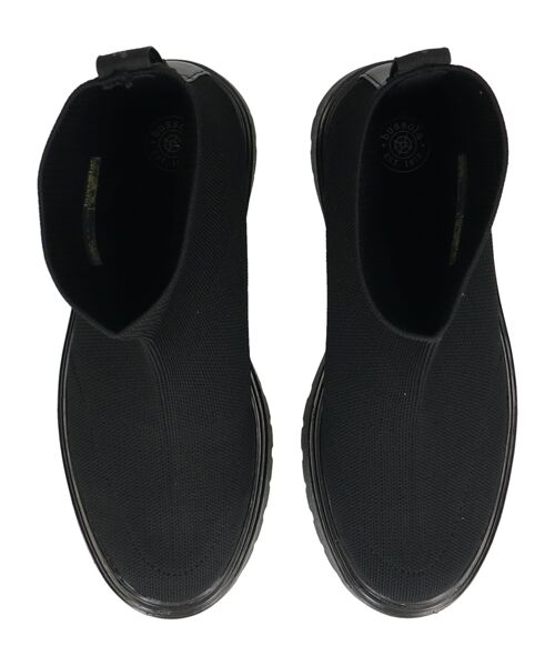 INTER-CHAUSSURES / インター ショシュール ブーツ（ショート丈） | 【bussola】ボリュームソールニットショートブーツ | 詳細5