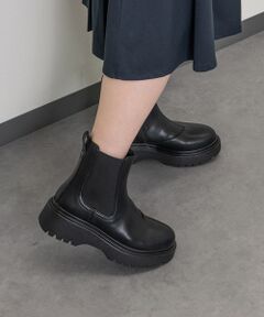 INTER-CHAUSSURES / インター ショシュール ブーツ（ショート丈） | 【bussola】撥水ボリュームソールサイドゴアブーツ