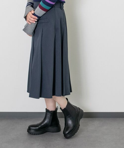 INTER-CHAUSSURES / インター ショシュール ブーツ（ショート丈） | 【bussola】撥水ボリュームソールサイドゴアブーツ | 詳細8