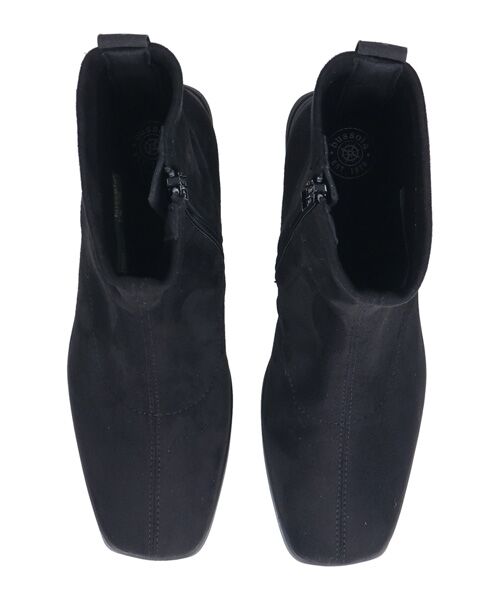 INTER-CHAUSSURES / インター ショシュール ブーツ（ショート丈） | 【bussola】撥水スクエアトゥウェッジヒールブーツ | 詳細5