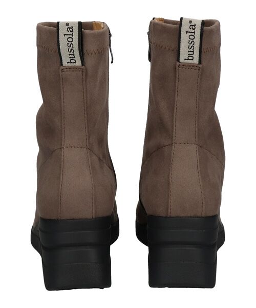 INTER-CHAUSSURES / インター ショシュール ブーツ（ショート丈） | 【bussola】撥水スクエアトゥウェッジヒールブーツ | 詳細14