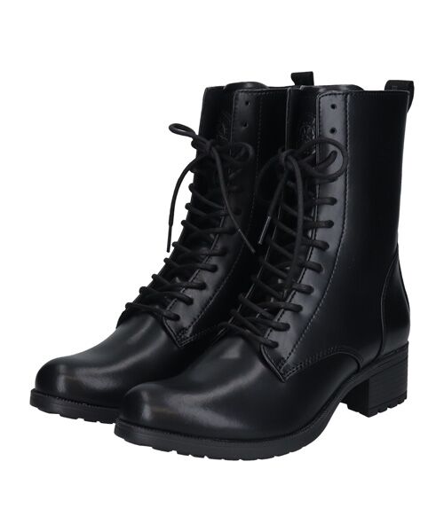 INTER-CHAUSSURES / インター ショシュール ブーツ（ショート丈） | 【bussola】撥水レースアップショートブーツ | 詳細1