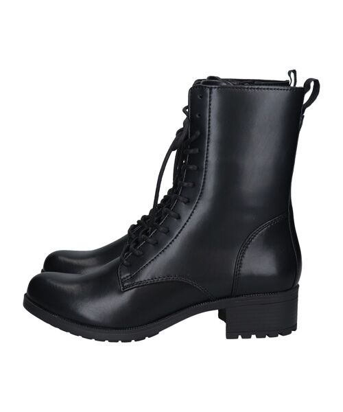 INTER-CHAUSSURES / インター ショシュール ブーツ（ショート丈） | 【bussola】撥水レースアップショートブーツ | 詳細2