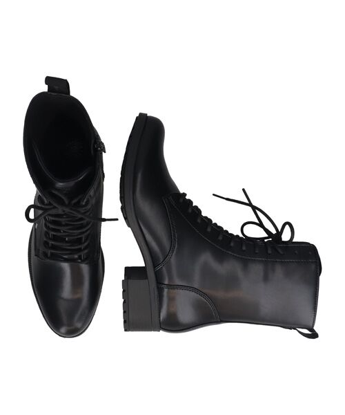 INTER-CHAUSSURES / インター ショシュール ブーツ（ショート丈） | 【bussola】撥水レースアップショートブーツ | 詳細8