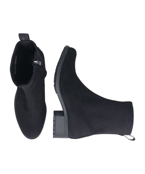 INTER-CHAUSSURES / インター ショシュール ブーツ（ショート丈） | 【bussola】撥水4cmヒールストレッチショートブーツ | 詳細8