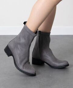 INTER-CHAUSSURES / インター ショシュール ブーツ（ショート丈） | 【bussola】撥水4cmヒールストレッチショートブーツ