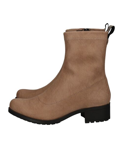 INTER-CHAUSSURES / インター ショシュール ブーツ（ショート丈） | 【bussola】撥水4cmヒールストレッチショートブーツ | 詳細2