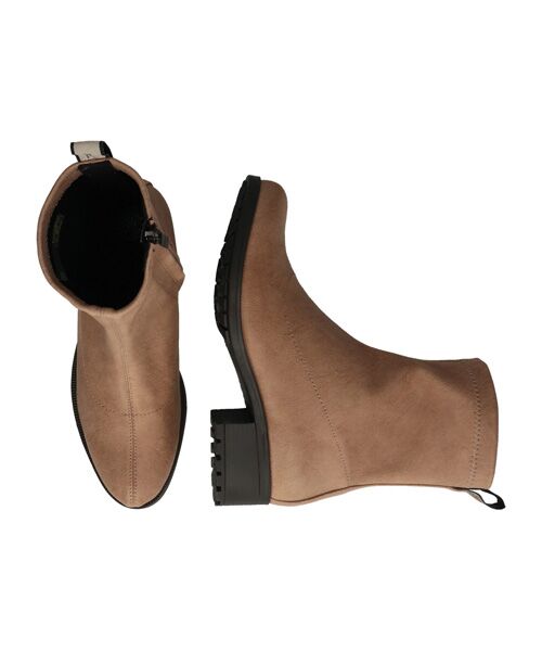 INTER-CHAUSSURES / インター ショシュール ブーツ（ショート丈） | 【bussola】撥水4cmヒールストレッチショートブーツ | 詳細8