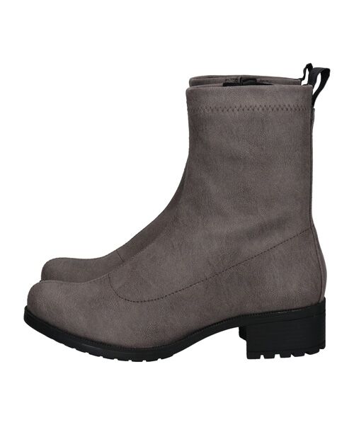 INTER-CHAUSSURES / インター ショシュール ブーツ（ショート丈） | 【bussola】撥水4cmヒールストレッチショートブーツ | 詳細12