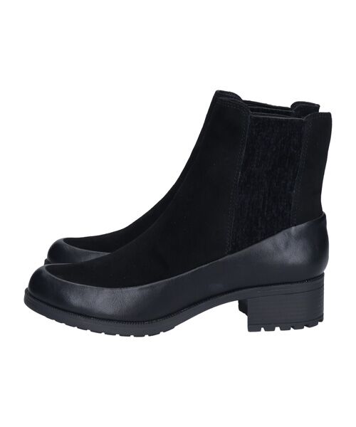 INTER-CHAUSSURES / インター ショシュール ブーツ（ショート丈） | 【bussola】撥水素材コンビサイドゴアショートブーツ | 詳細2