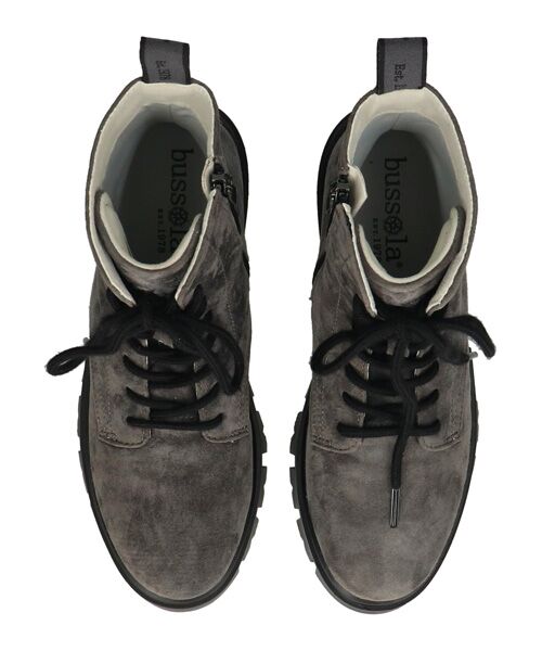 INTER-CHAUSSURES / インター ショシュール ブーツ（ショート丈） | 【bussola】撥水厚底レースアップショートブーツ | 詳細5