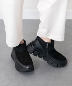 INTER-CHAUSSURES / インター ショシュール ブーツ（ショート丈） | 【bussola】撥水厚底ボアショートブーツ