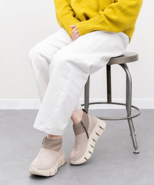 INTER-CHAUSSURES / インター ショシュール ブーツ（ショート丈） | 【bussola】撥水厚底ボアショートブーツ | 詳細18