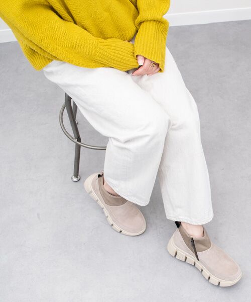 INTER-CHAUSSURES / インター ショシュール ブーツ（ショート丈） | 【bussola】撥水厚底ボアショートブーツ | 詳細20