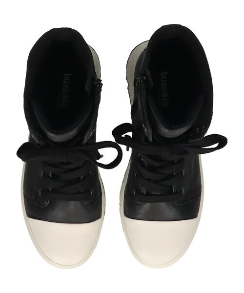 INTER-CHAUSSURES / インター ショシュール ブーツ（ショート丈） | 【bussola】撥水厚底フラットレースアップブーツ | 詳細5