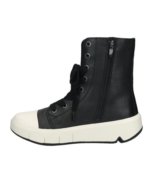 INTER-CHAUSSURES / インター ショシュール ブーツ（ショート丈） | 【bussola】撥水厚底フラットレースアップブーツ | 詳細7