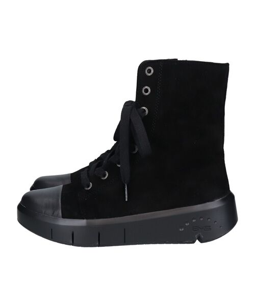 INTER-CHAUSSURES / インター ショシュール ブーツ（ショート丈） | 【bussola】撥水厚底フラットレースアップブーツ | 詳細2