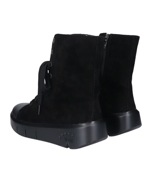 INTER-CHAUSSURES / インター ショシュール ブーツ（ショート丈） | 【bussola】撥水厚底フラットレースアップブーツ | 詳細3