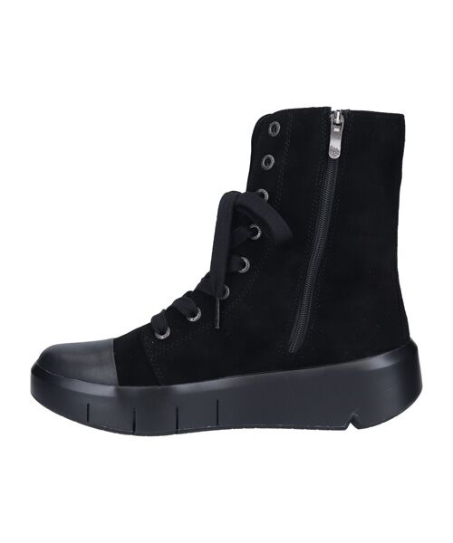 INTER-CHAUSSURES / インター ショシュール ブーツ（ショート丈） | 【bussola】撥水厚底フラットレースアップブーツ | 詳細7