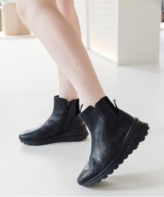 INTER-CHAUSSURES / インター ショシュール ブーツ（ショート丈） | 【bussola】撥水ヒールアップショートブーツ