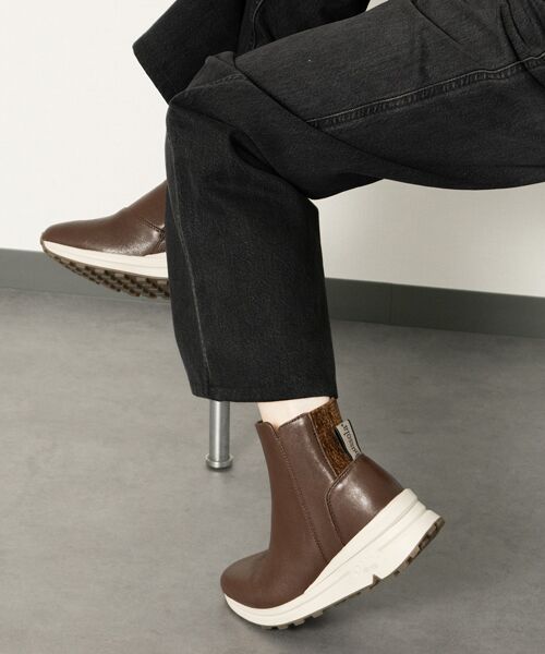 INTER-CHAUSSURES / インター ショシュール ブーツ（ショート丈） | 【bussola】撥水ヒールアップショートブーツ | 詳細22